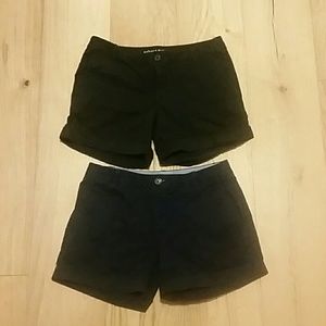 Lot of two  Banana Republic City Chino shorts